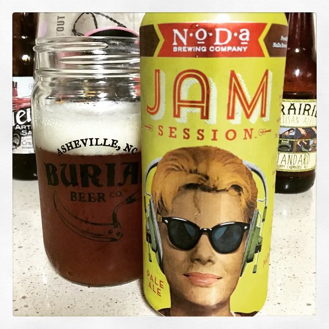 NoDa Jam Session Pale Ale vía @thecraftbeergal en Instagram
