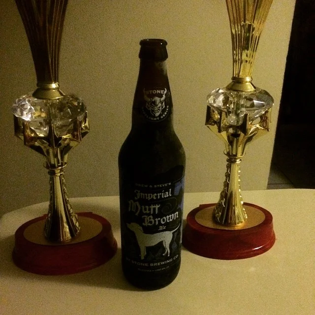 Stone Imperial Mutt Brown Ale vía @abdielopr11 en Instagram