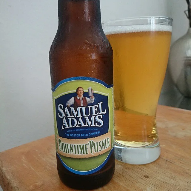 Samuel Adams Downtime Pilsner vía @adejesus80 en Instagram