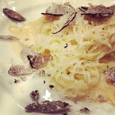 Tajalin with black truffle