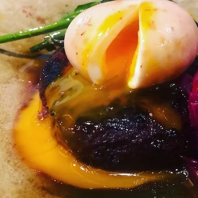 Bisei beef cheek with soft boiled egg