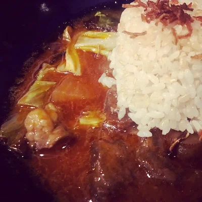Bisei beef and burdock curry