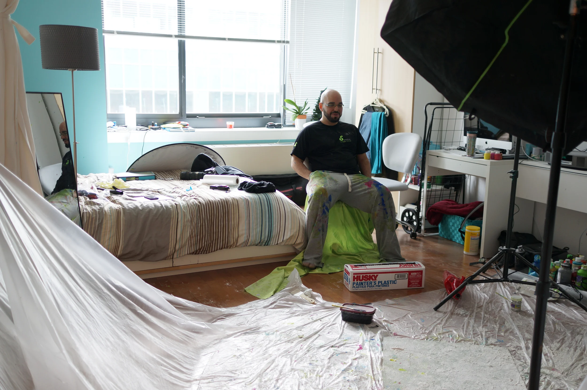 This is how it looks after a shoot