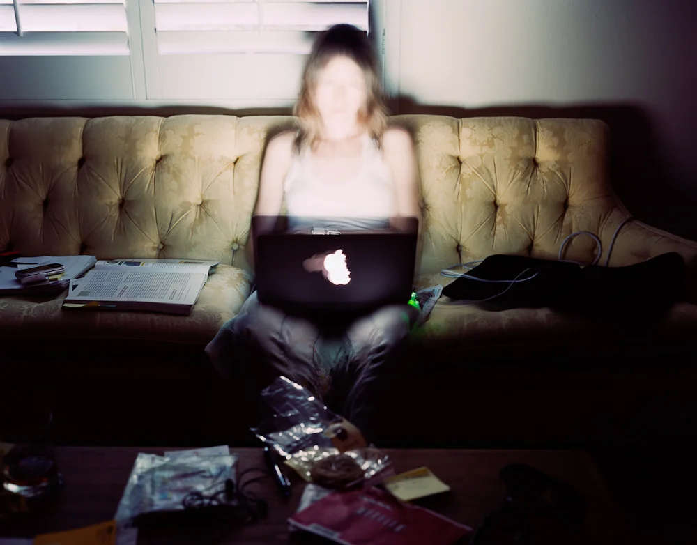 Jen, Computer, Phoenix, Arizona, 2010