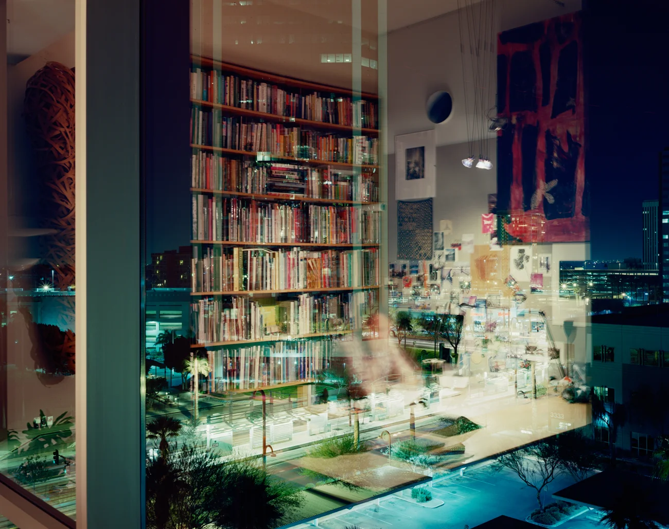 Reading for Thirty Minutes at Will Bruder's Desk, Phoenix, Arizona