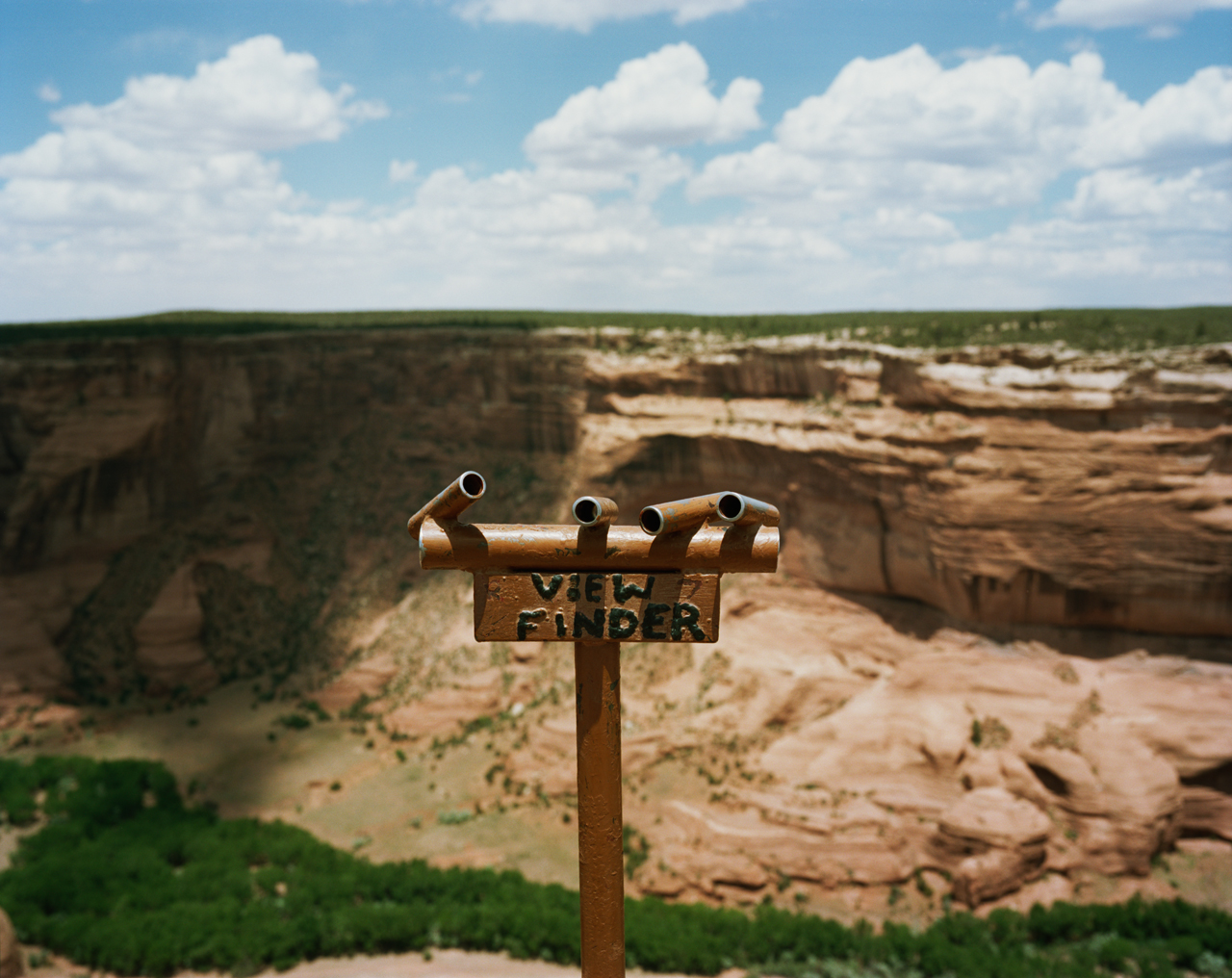 Viewfinder, Canyon De Chelly National Monument, Arizona