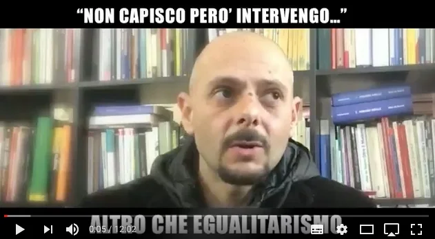 Egualitarismo inopportuno