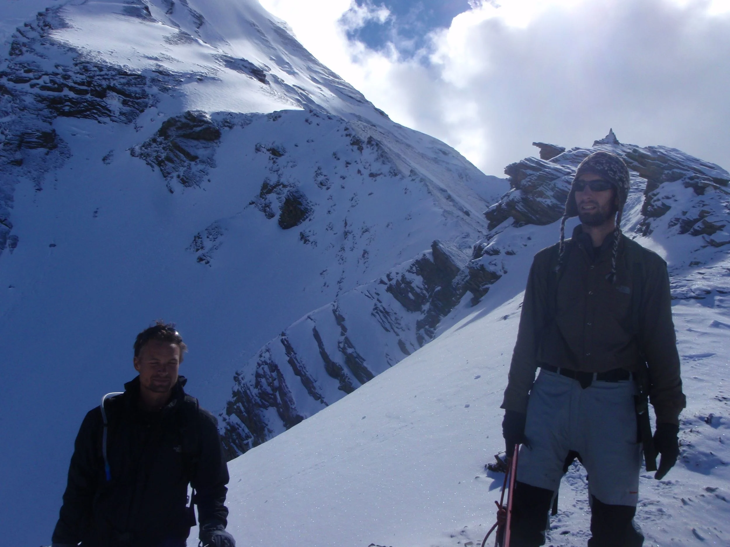 A Little Morning Exercise in the Mountains...