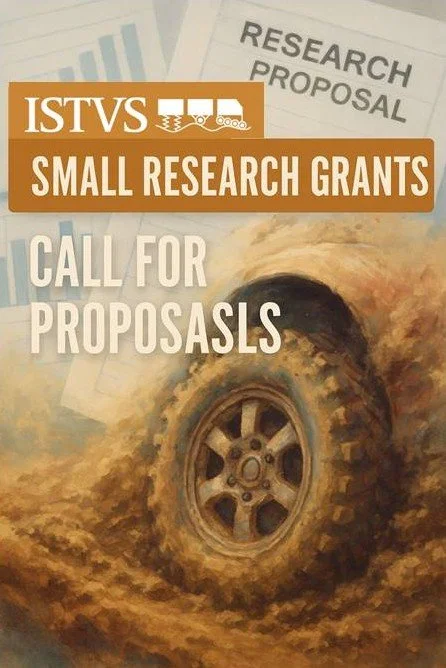 ISTVS Small Research Grants - Call for Proposals - Terrain Characterization and Performance Evaluation in Off-Road Mobility