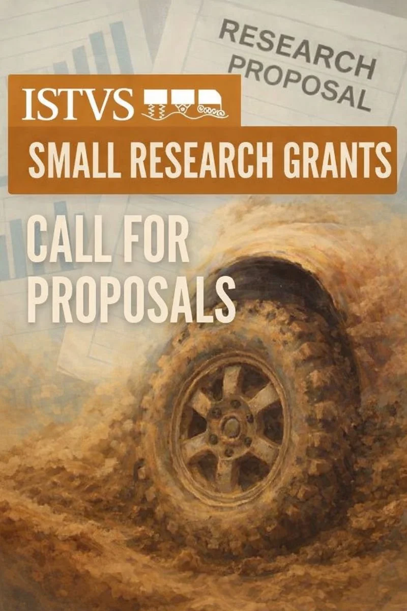 Winner of ISTVS Small Research Grant Awards