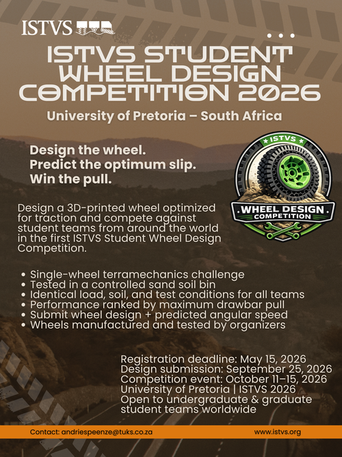 ISTVS Student Wheel Design Competition – ISTVS 2026 — ISTVS