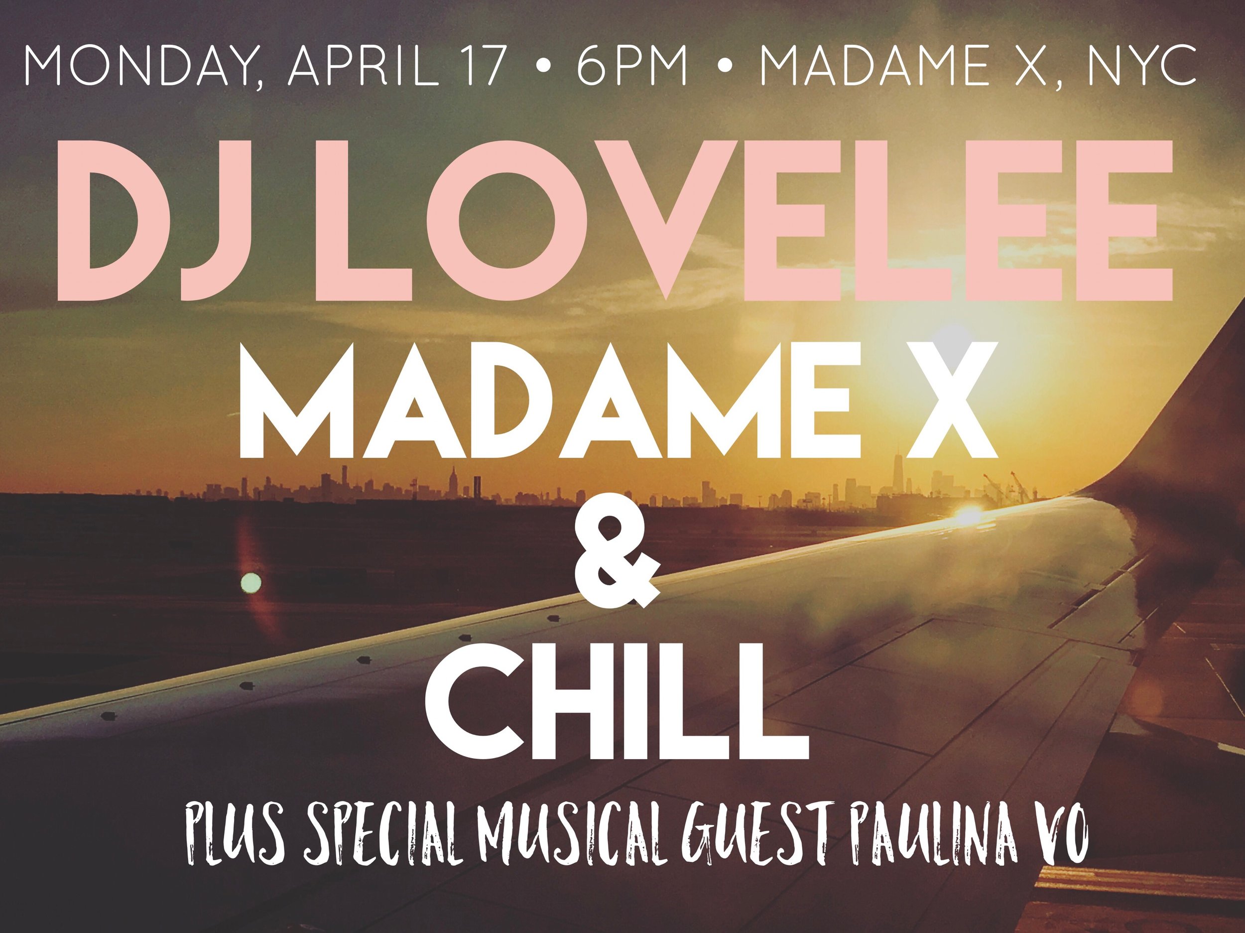 DJ Lovelee with Special Guest, Paulina Vo