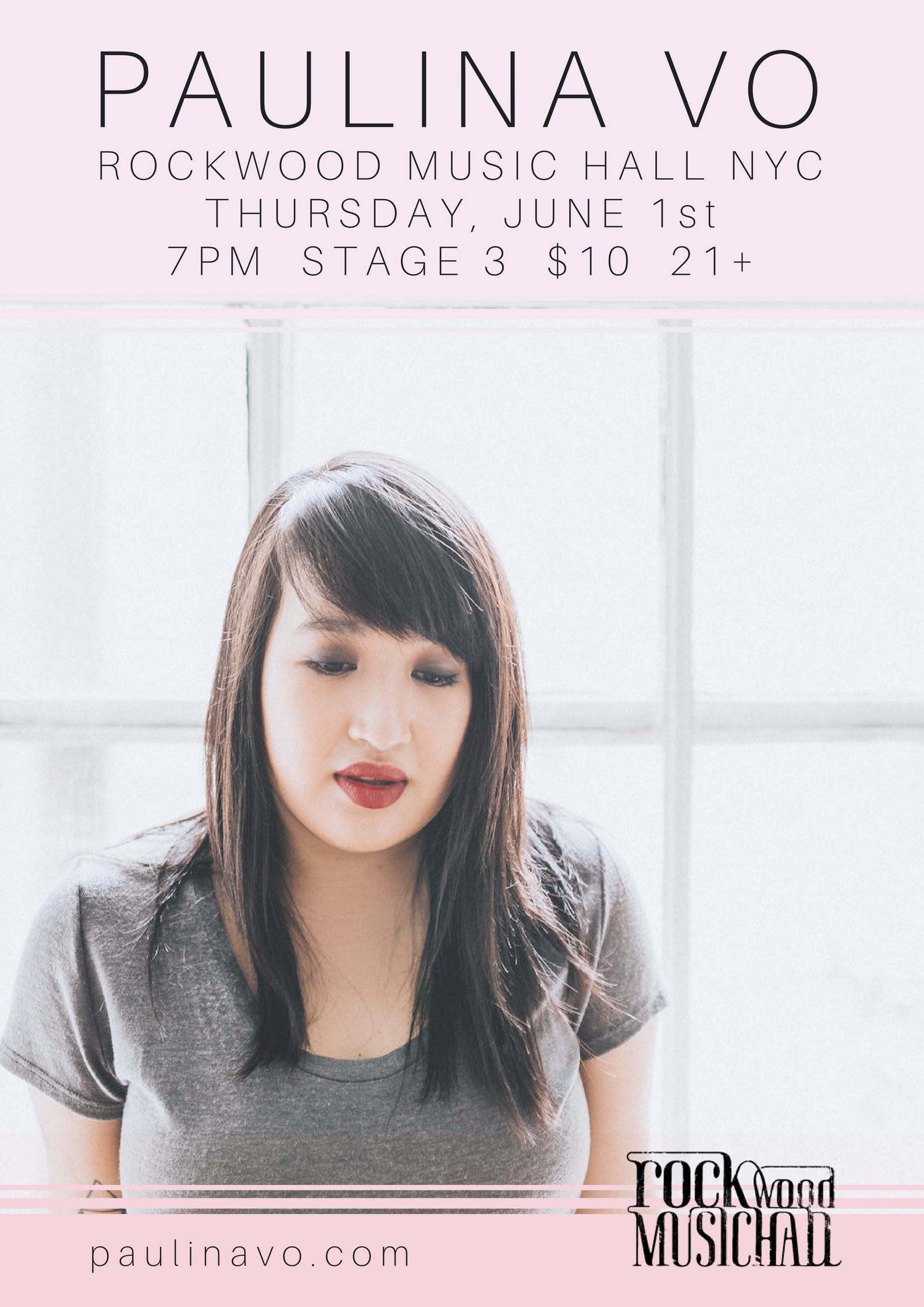 Band Show: Paulina Vo at Rockwood Music Hall