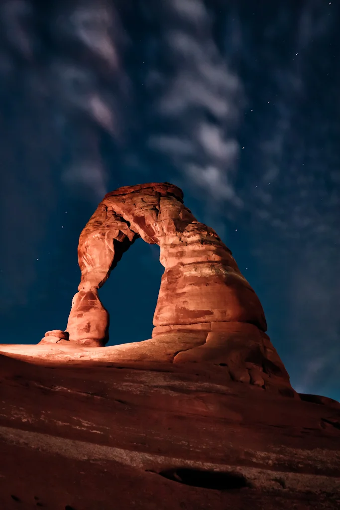 Landscape photograph: Delicate in the Dark