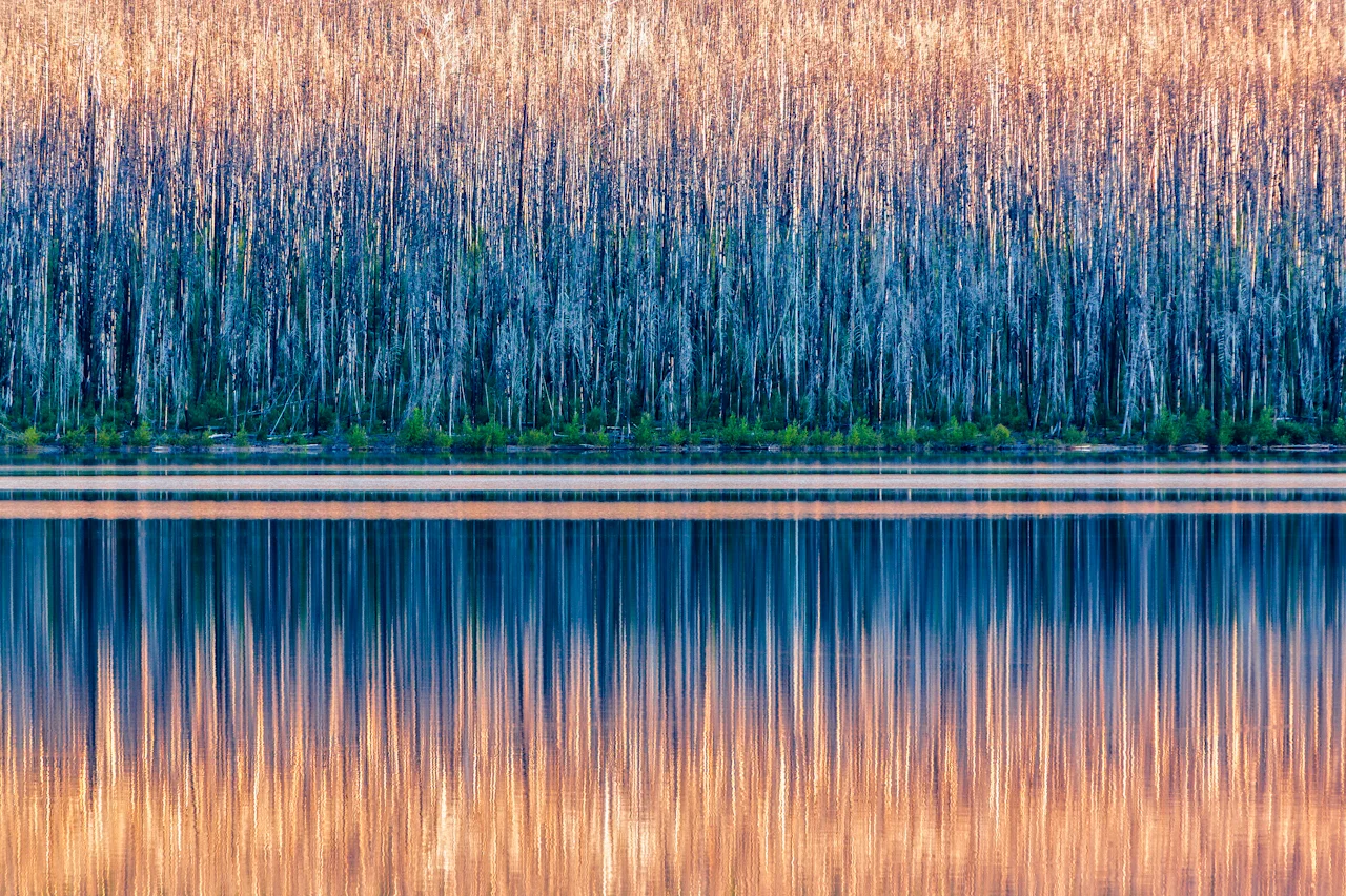 Landscape photograph: Across the Lake