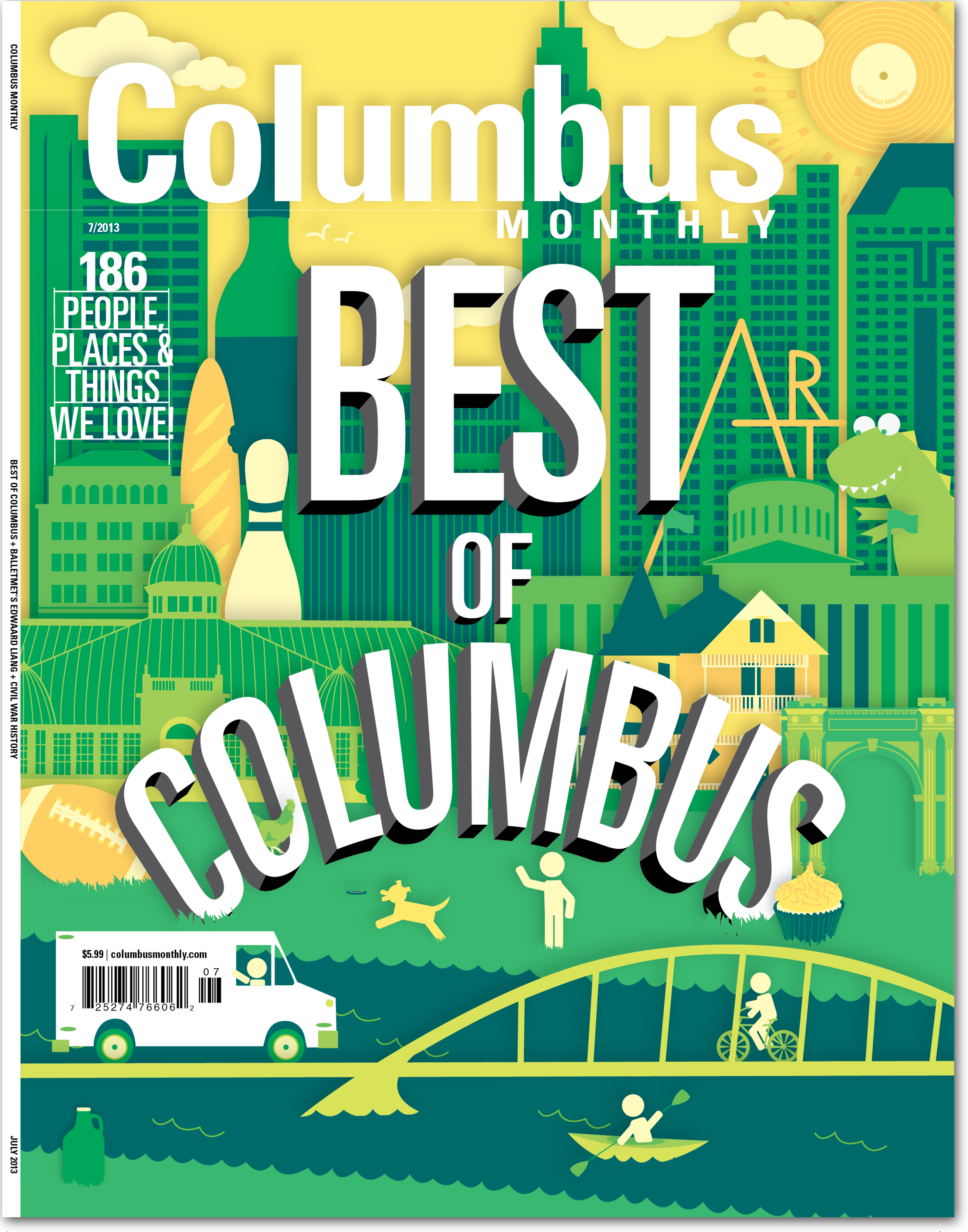 Columbus Monthly Magazine July Cover