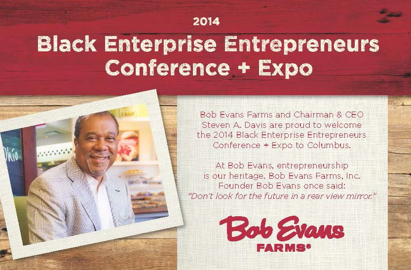 Bob Evans Black Enterprise Ad