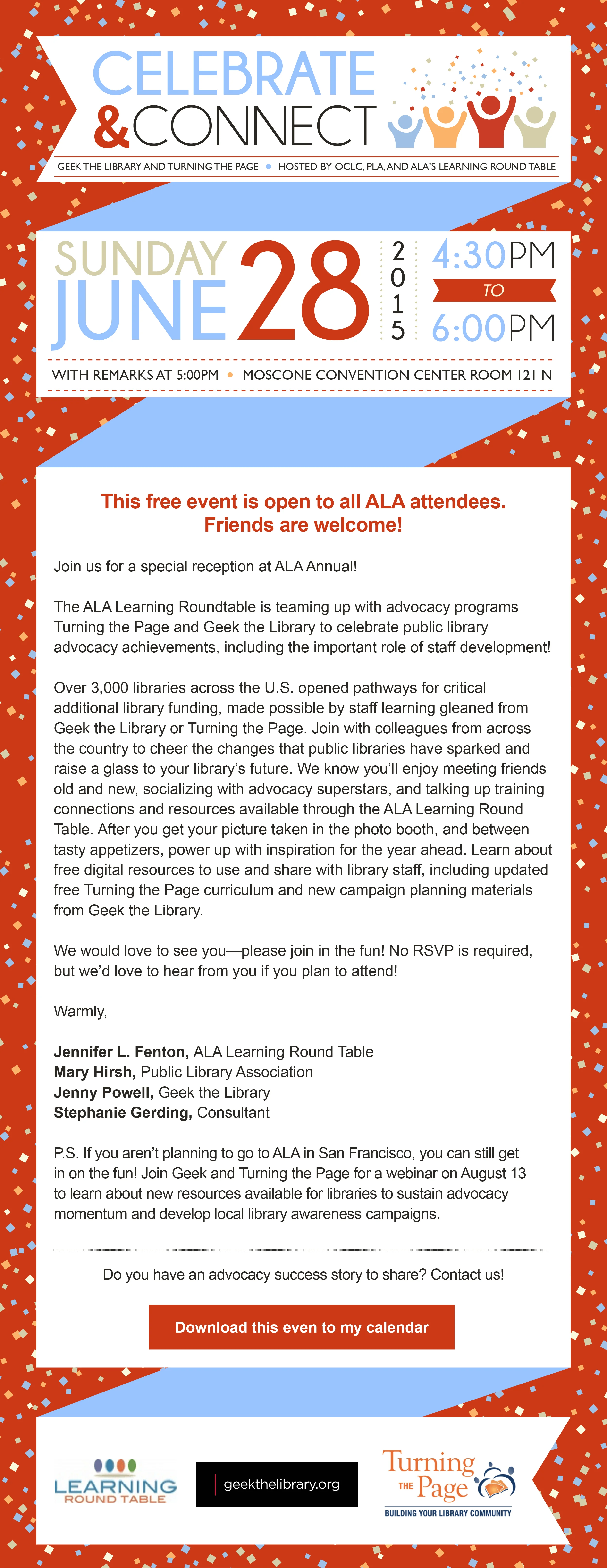 ALA Email Invitation