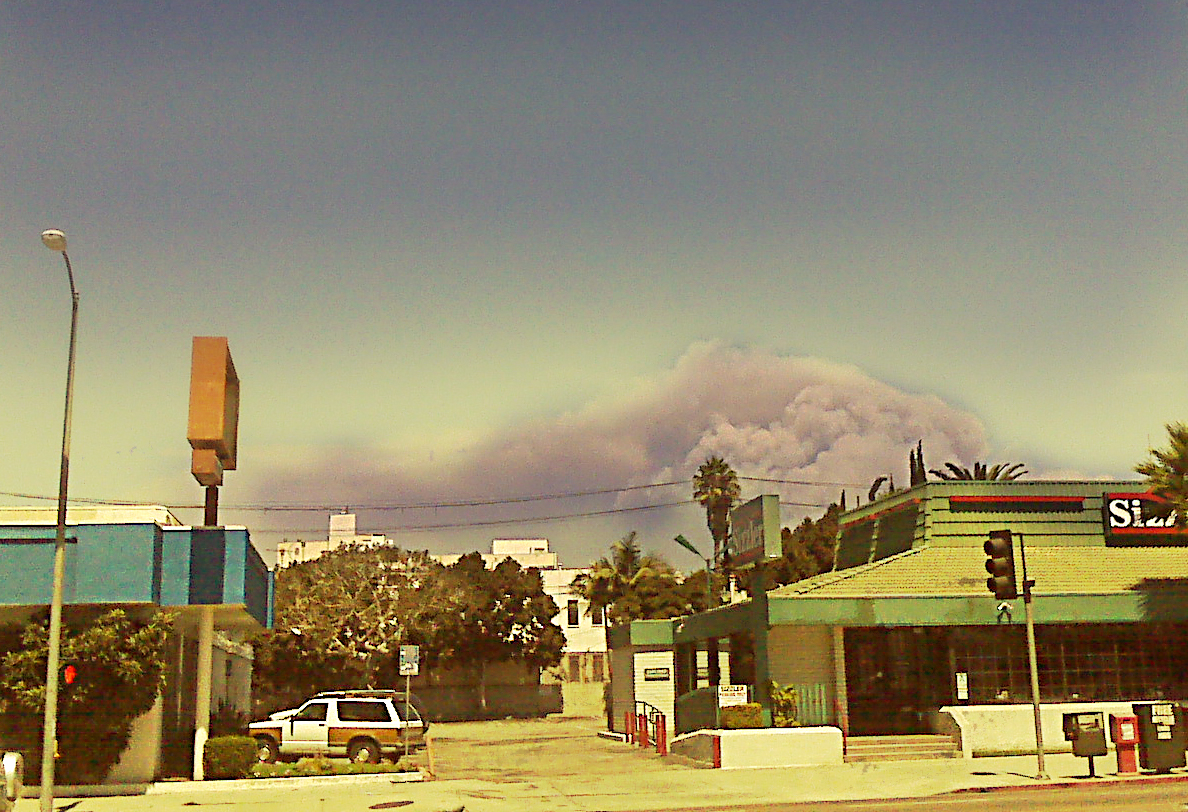 Los Angeles Wildfires, by Karen, used under CC license