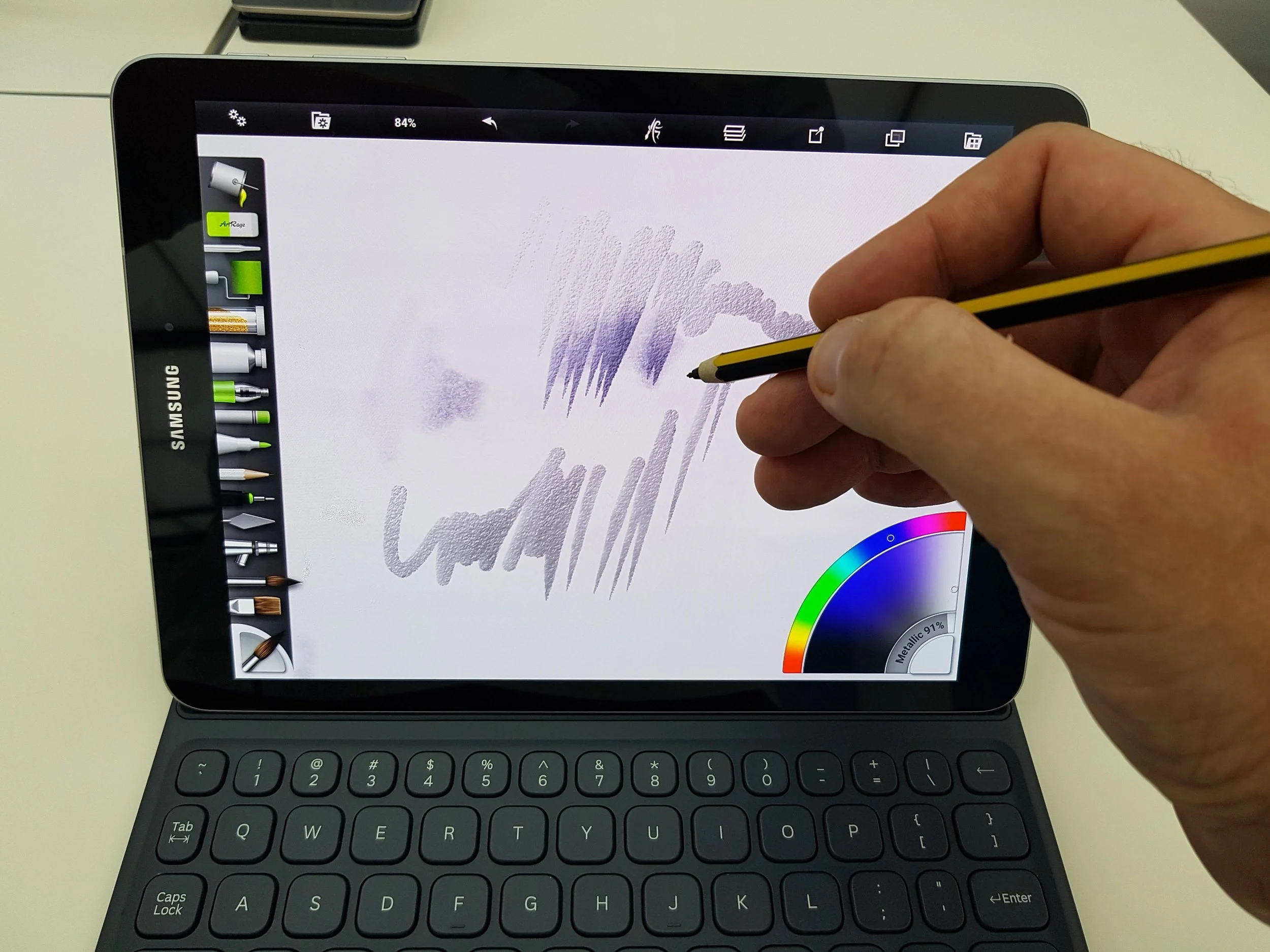 Staedtler Digital Norris S Pen - the nib is horrendous for junior school use.