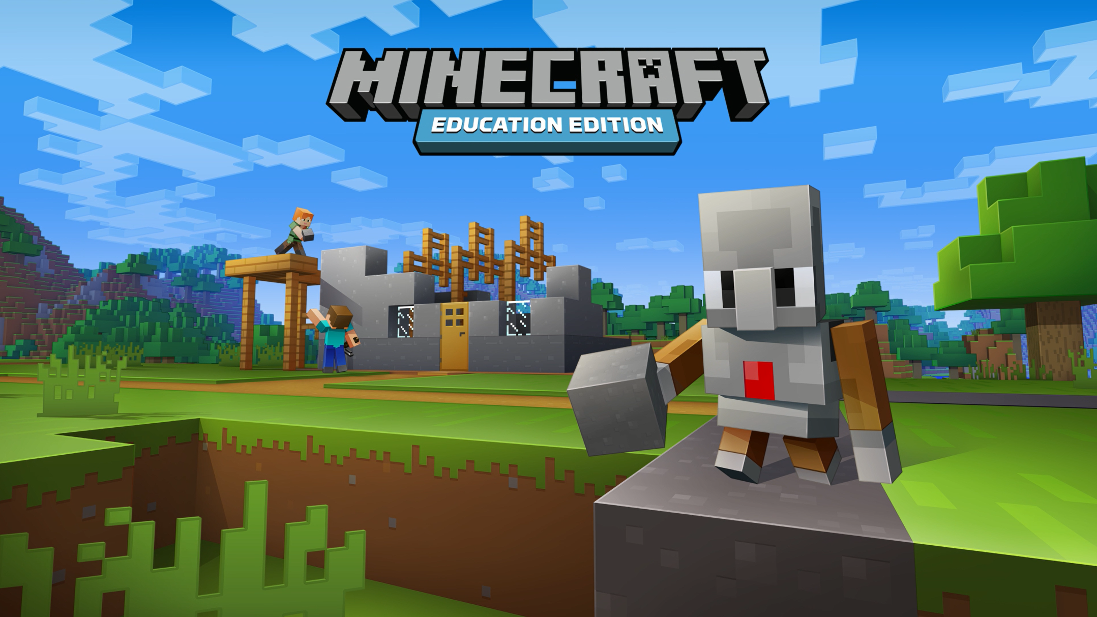 Minecraft: Education Edition with an Agent.