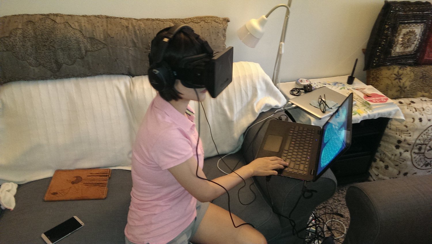 (2014) the Oculus Rift Dev kit 2.
