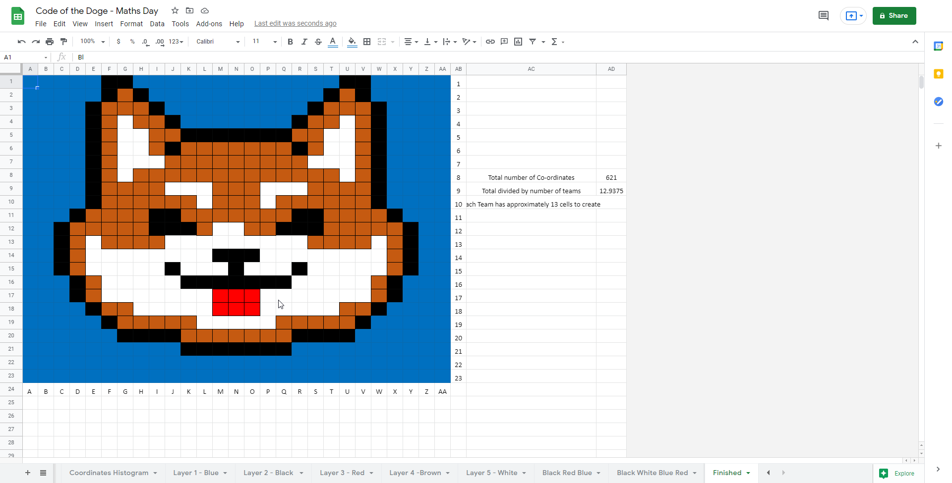 Minecraft Pixel art Google Docs Microsoft Excel, Minecraft