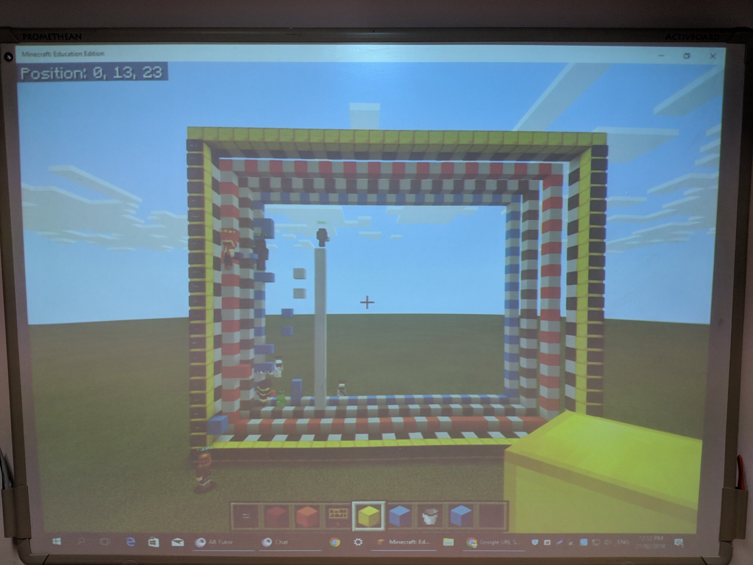 Collaboratively Building in Minecraft with Google Sheets — EdTech