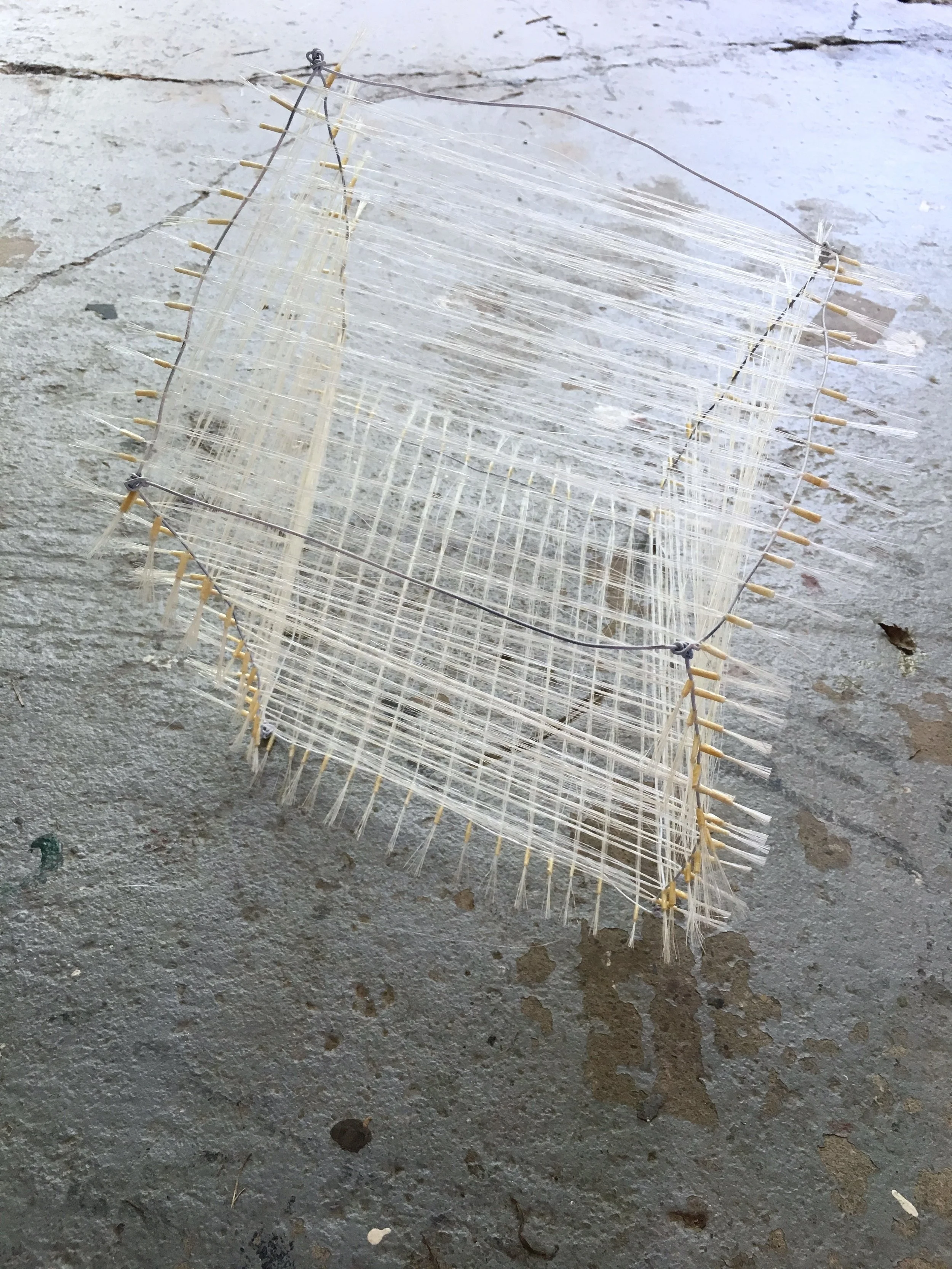 Cube (horsehair II)