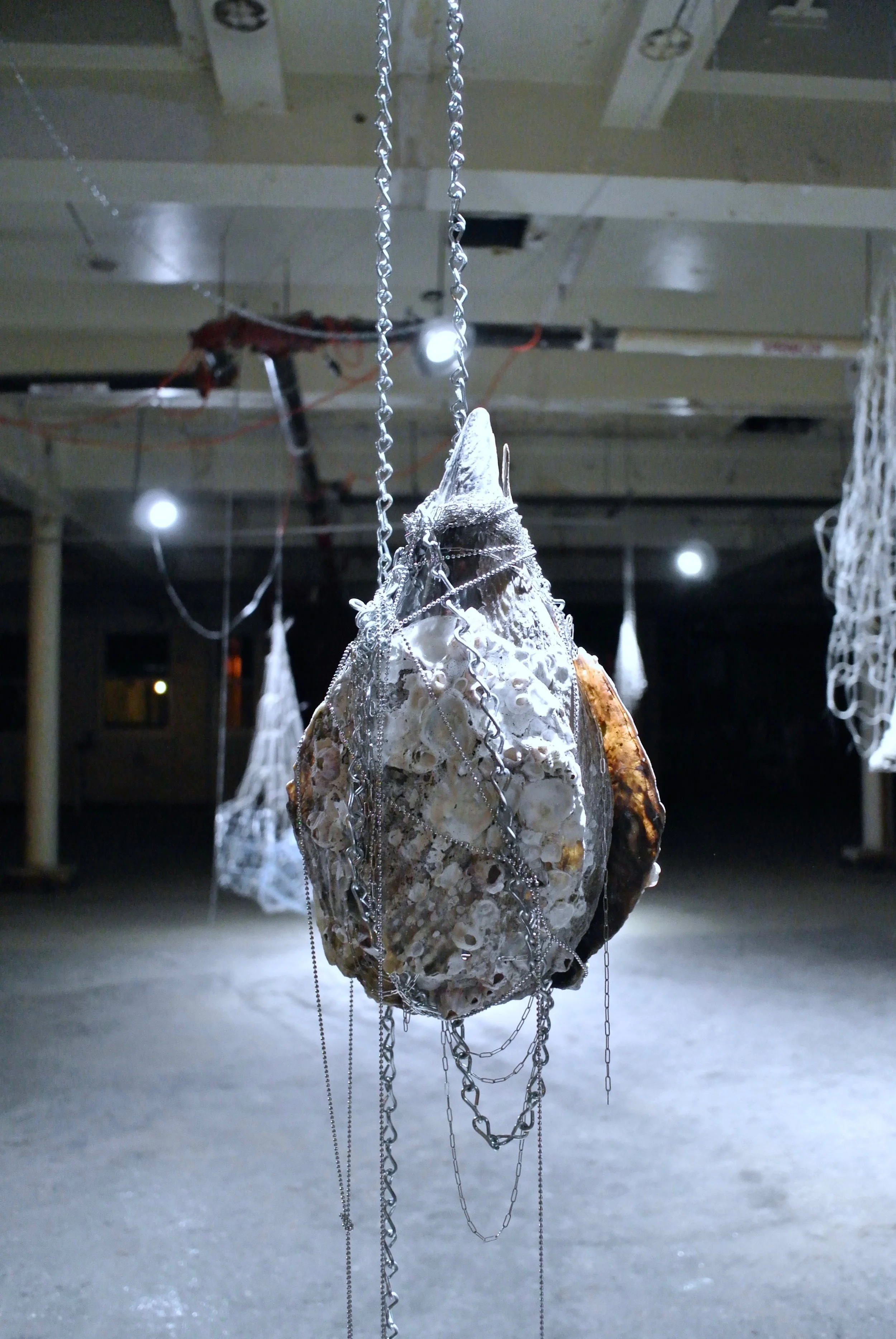 Snare Trap installation at Re: Art Show , Brooklyn, NY January 2017