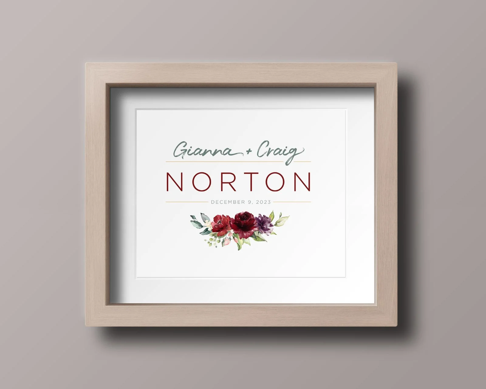 Wedding Monogram Design