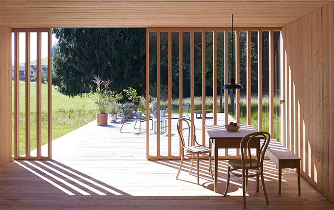 Haus am Moor by Bernardo Bader