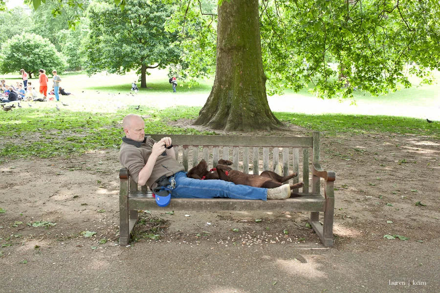 Can you believe we saw this guy and his dog about two hours later in a totally different location?