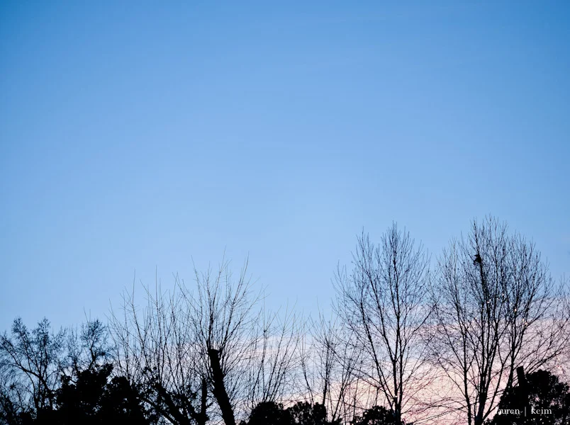 Winter sunrise | Fuji X-E2, 35 mm