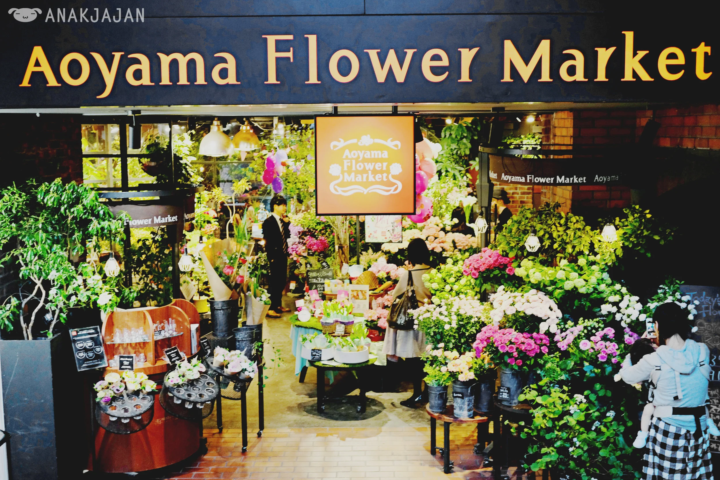 Aoyama Flower Market (Photo credit to anakjajan.com )