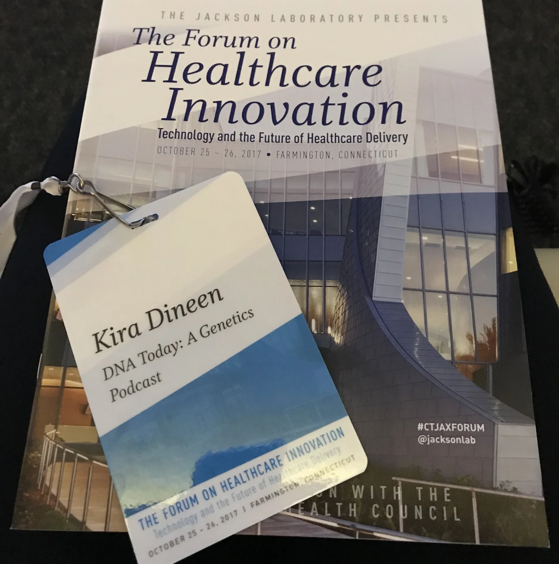 #69 Jackson Lab's Forum on Healthcare Innovation