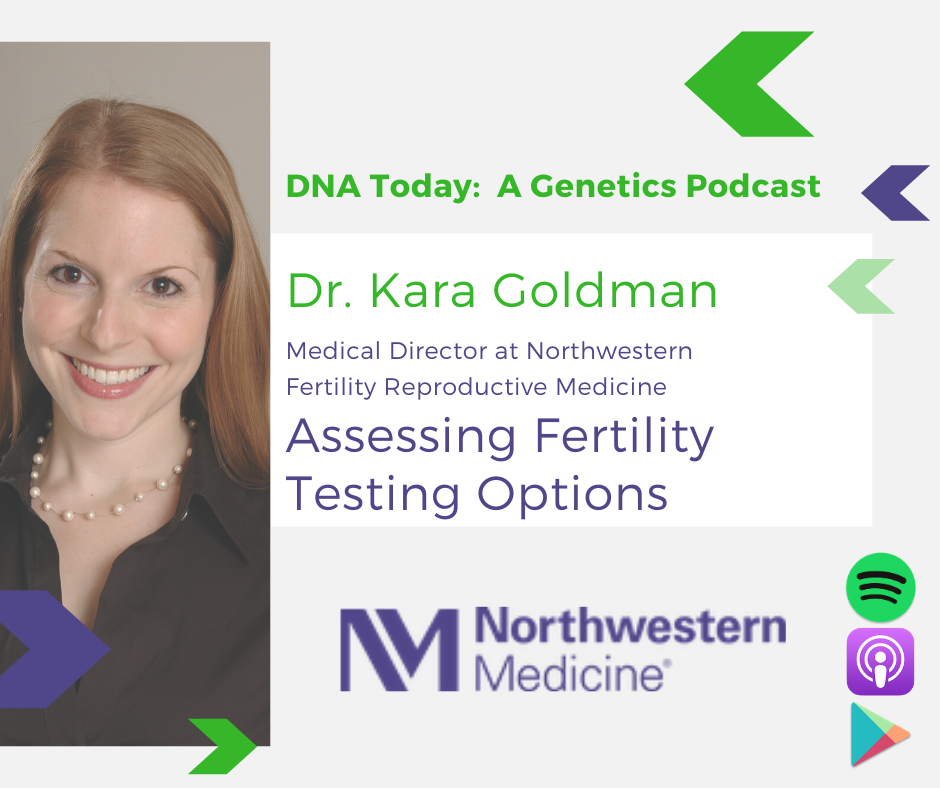 Podcast Dr. Kara Goldman on Fertility Testing — DNA Today