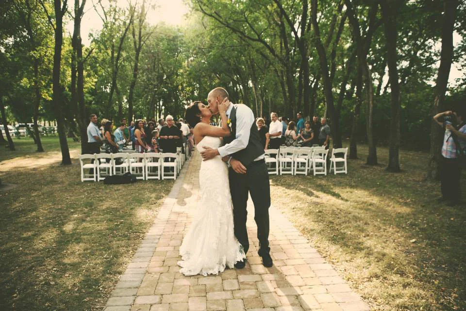 The newly pronounced Mr. and Mrs.!
