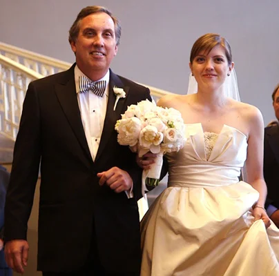 Here comes the bride!