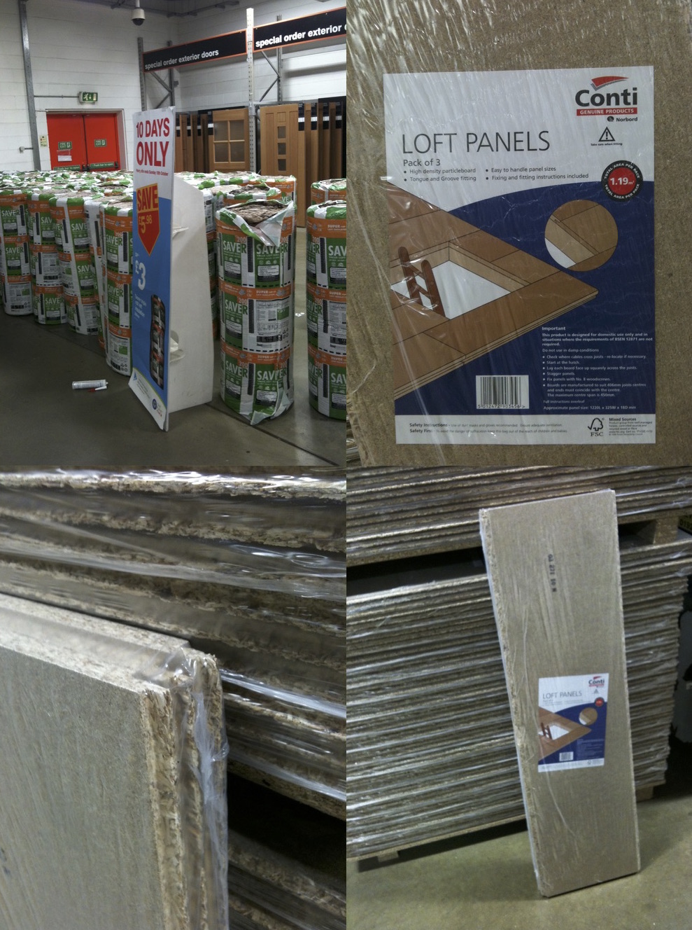 Loft Panels and Insulation