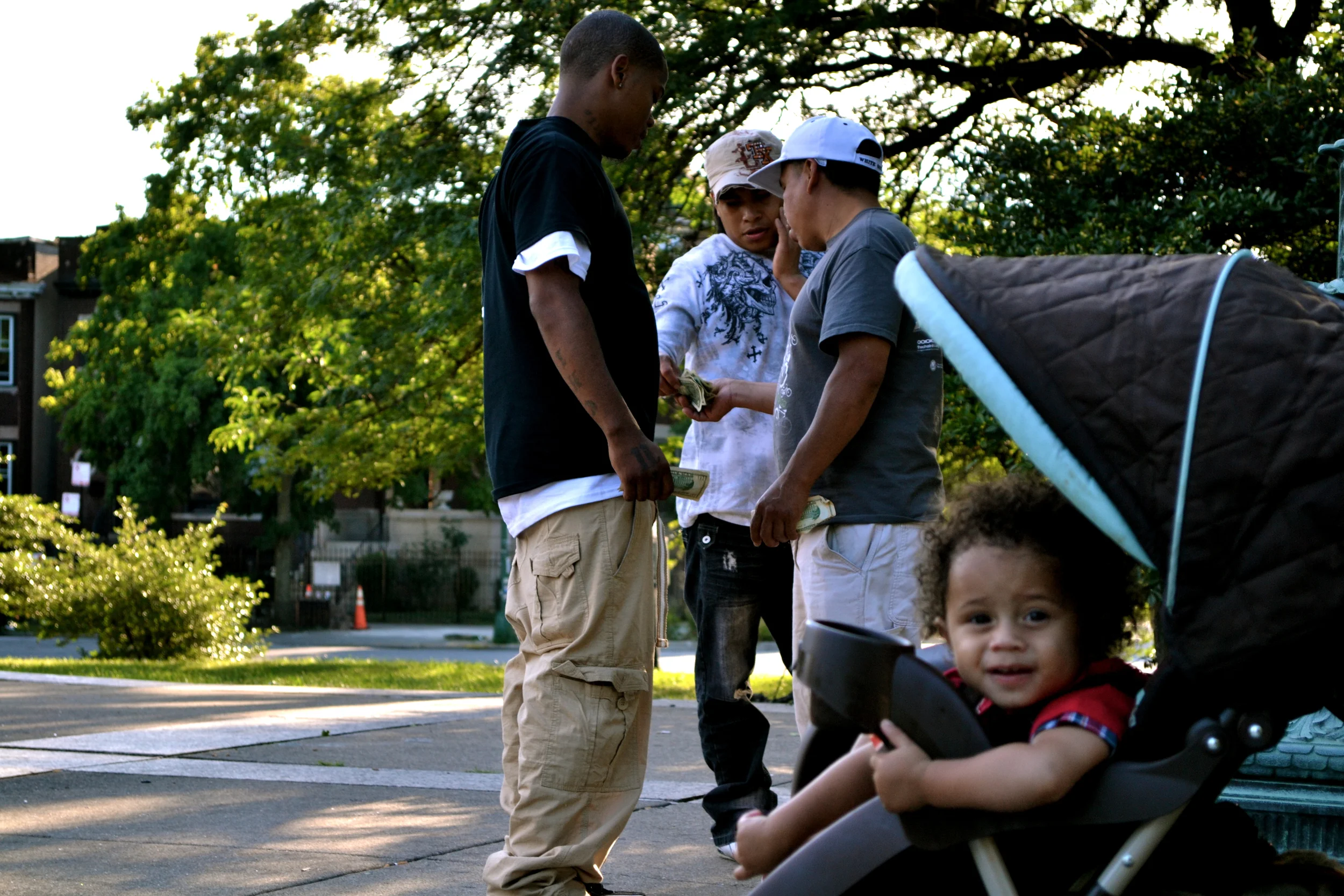 Young girl and gambling