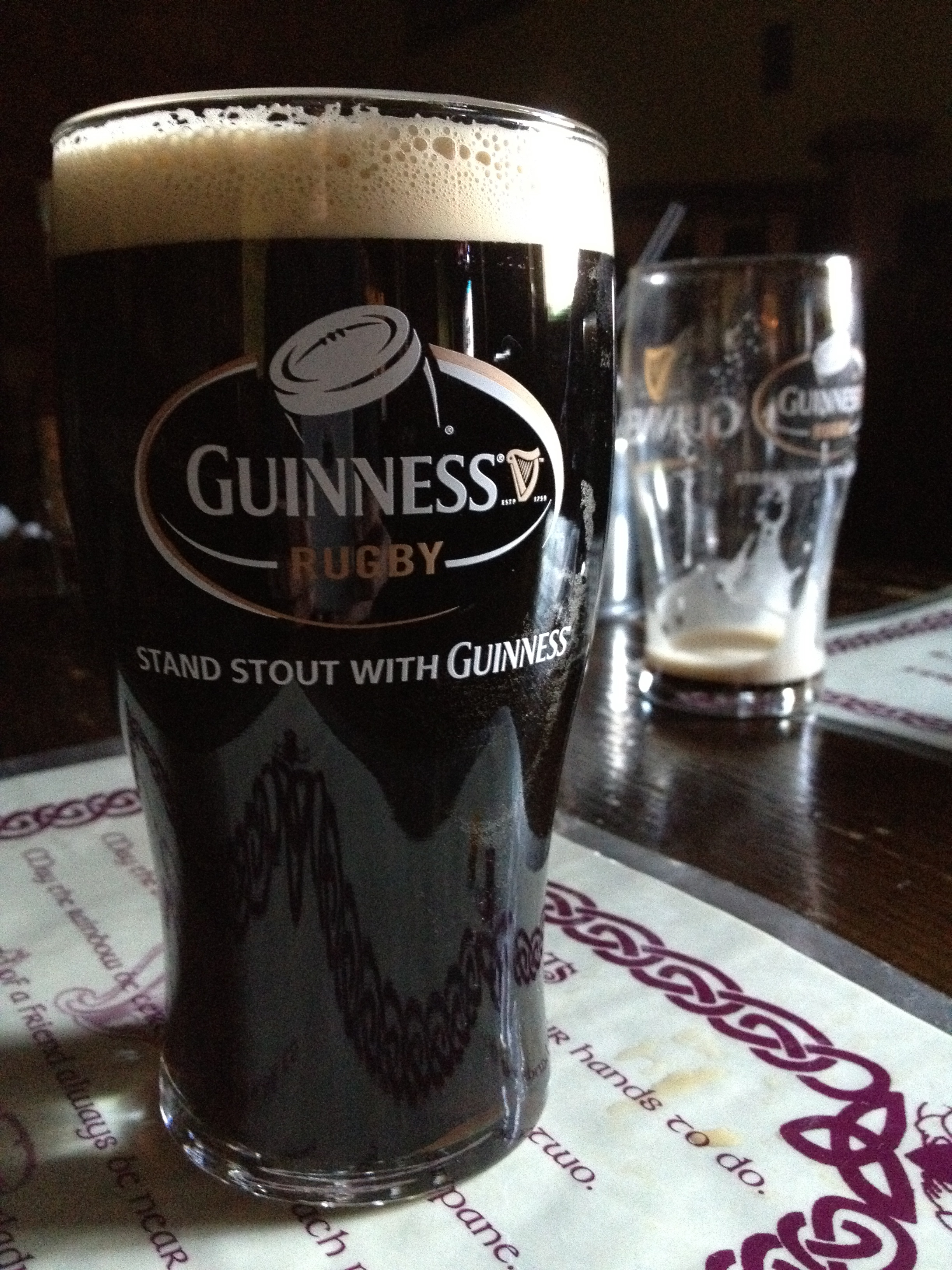 Stout and rugby