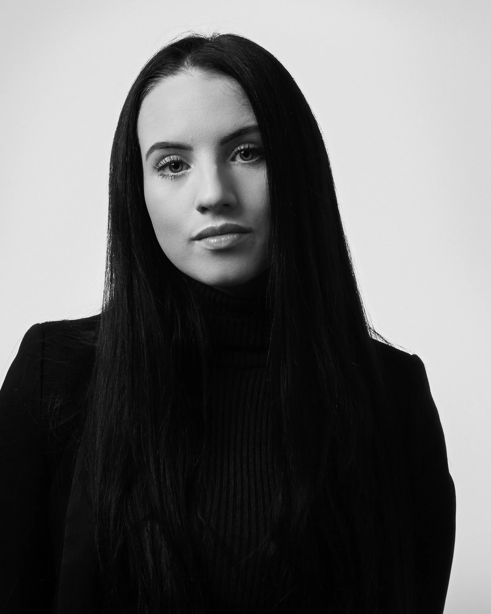 A heavily-cropped portrait