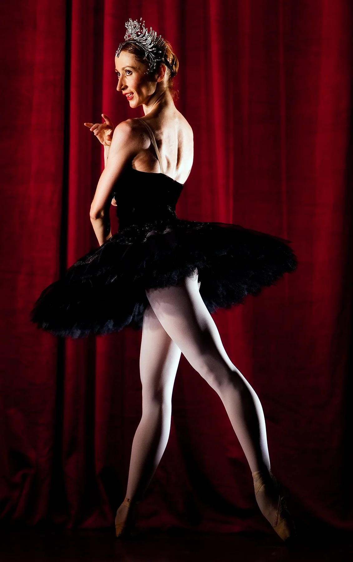 Ballet dancer at Sadlers Wells