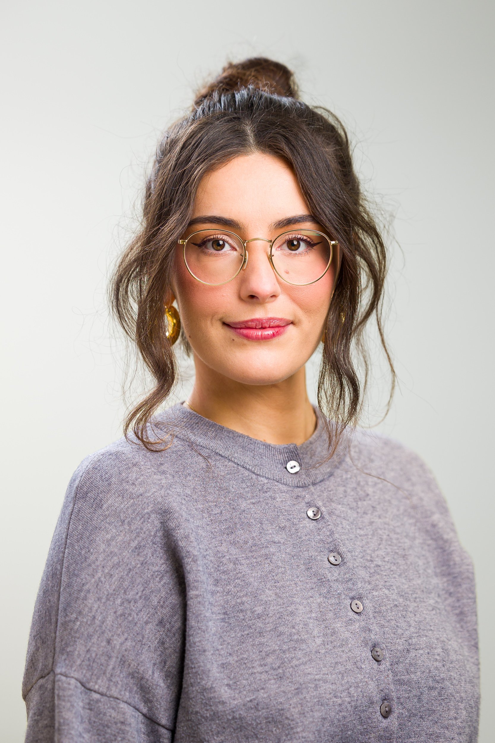 Corporate headshot of a young woman