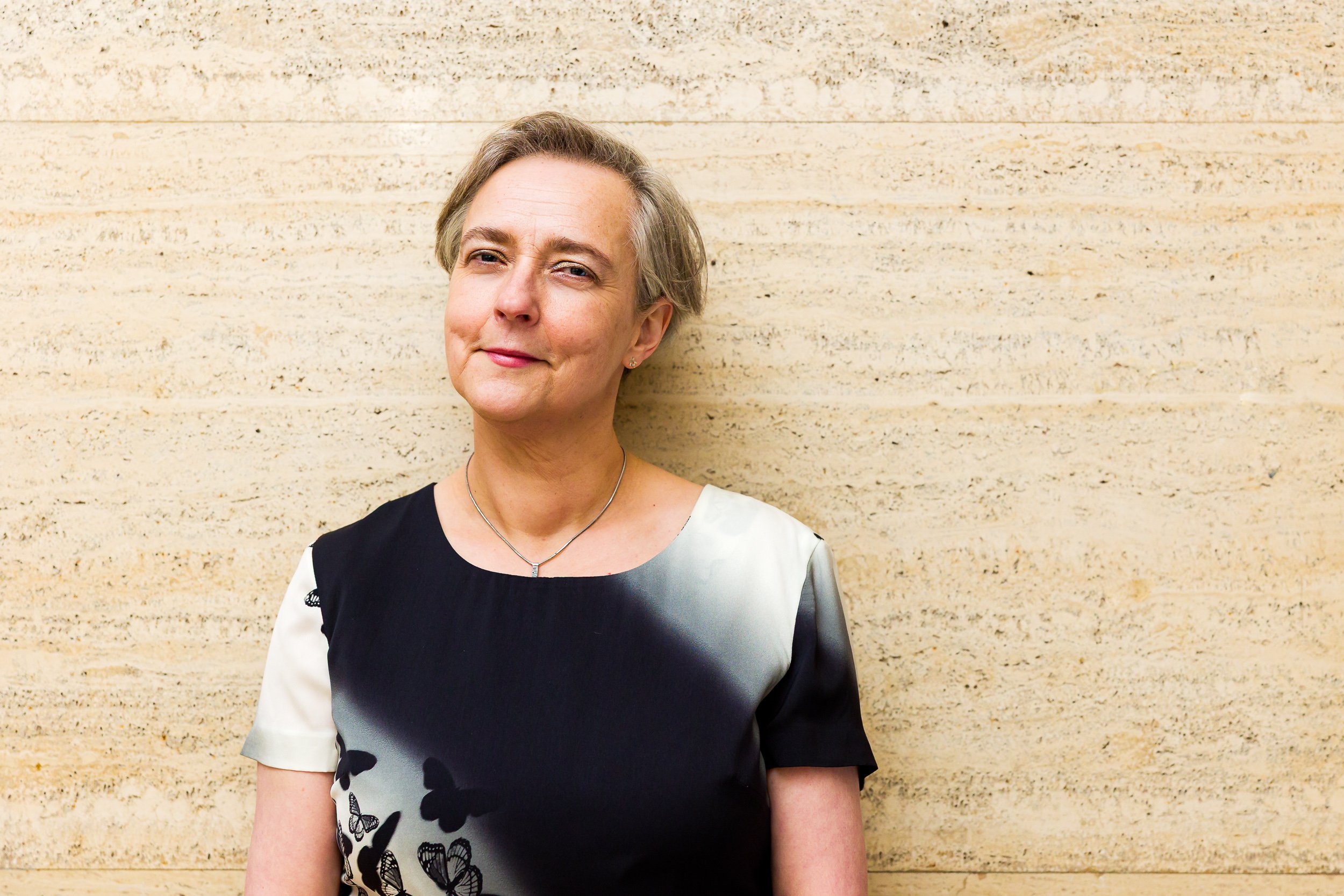 Portrait of Claire Gorrara, Pro Vice-Chancellor and Dean of the School of Advanced Study