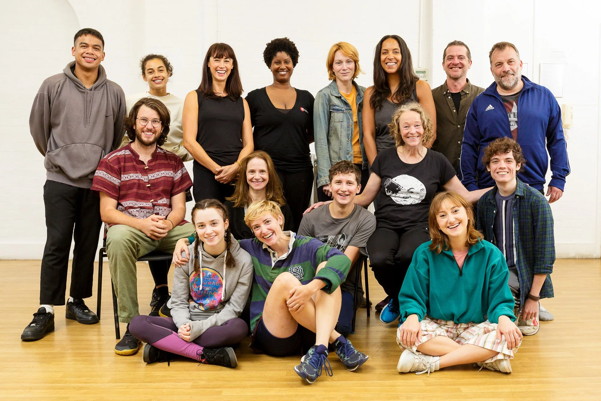 A group photo for National Theatre, cropped