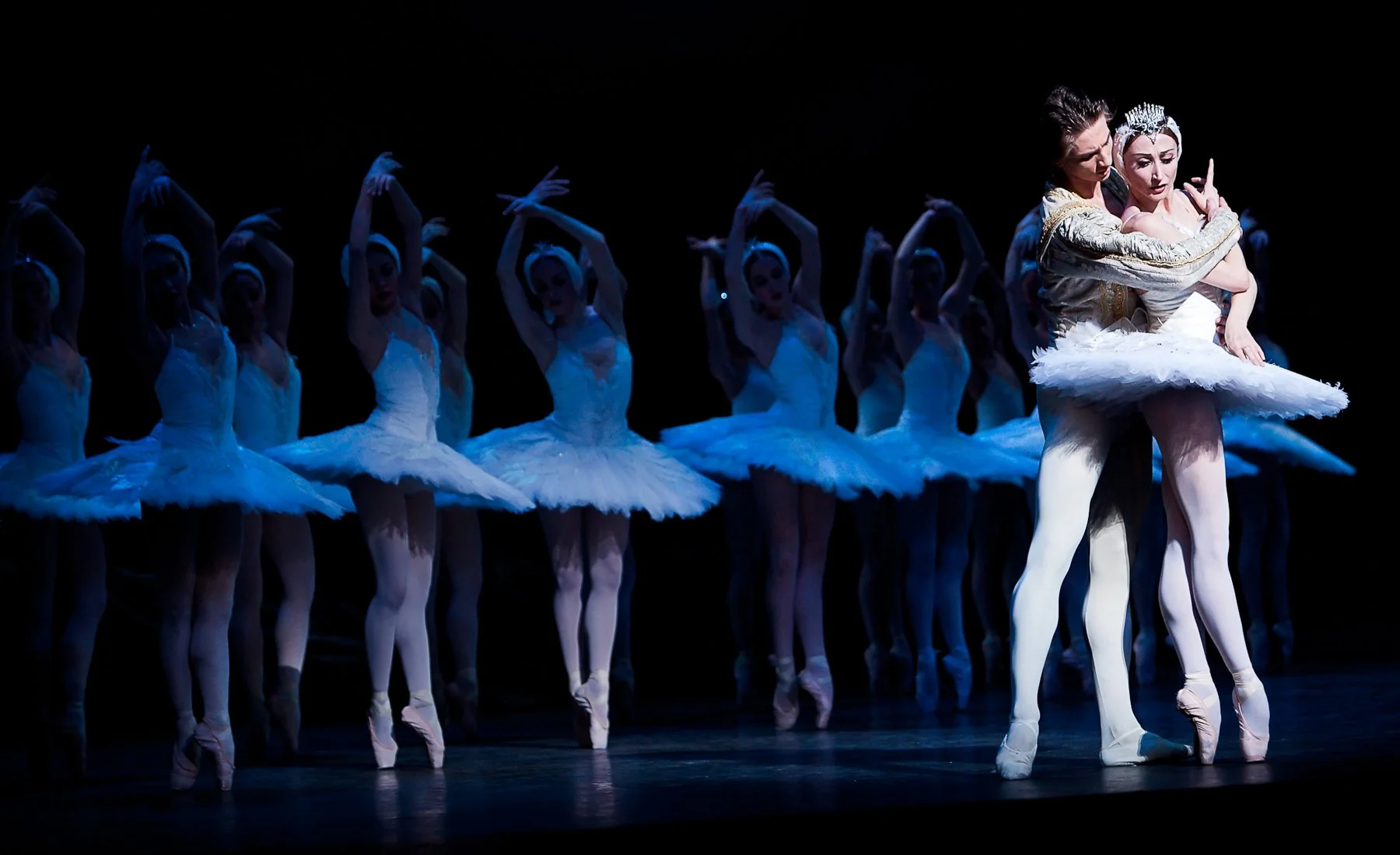 Swan Lake at Sadlers Wells Theatre