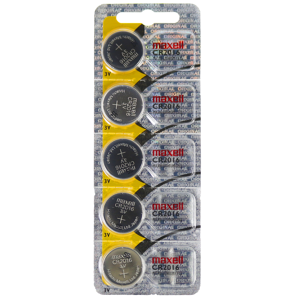 10x Maxell CR2016 Knopfzelle 2x 5'er Blister 3v Lithium Batterie CR 2016 