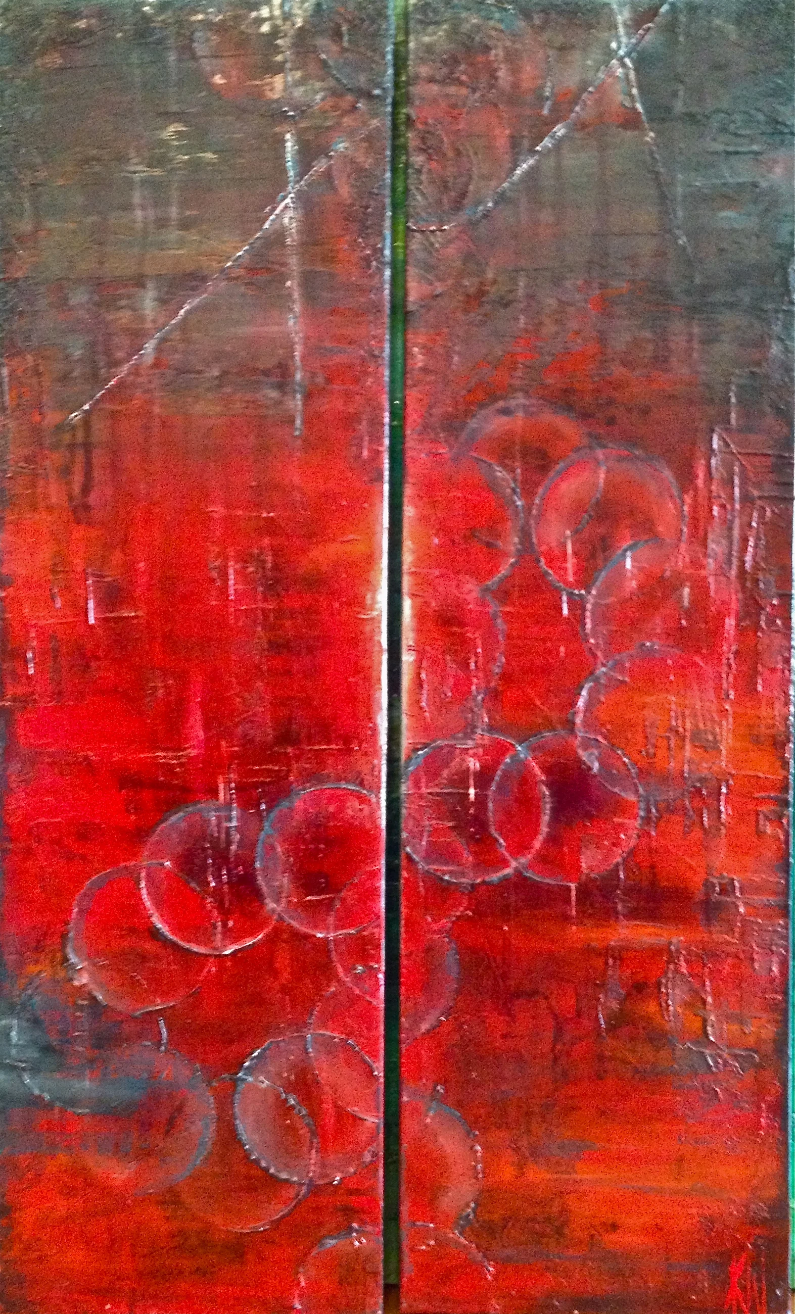 "Road to Awe", 24x36, acrylic on gallery wrapped canvas